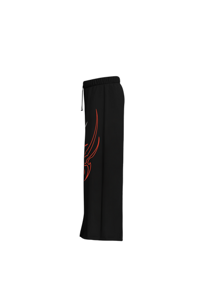 Inferno Unisex Straight Fit Baggy Pants