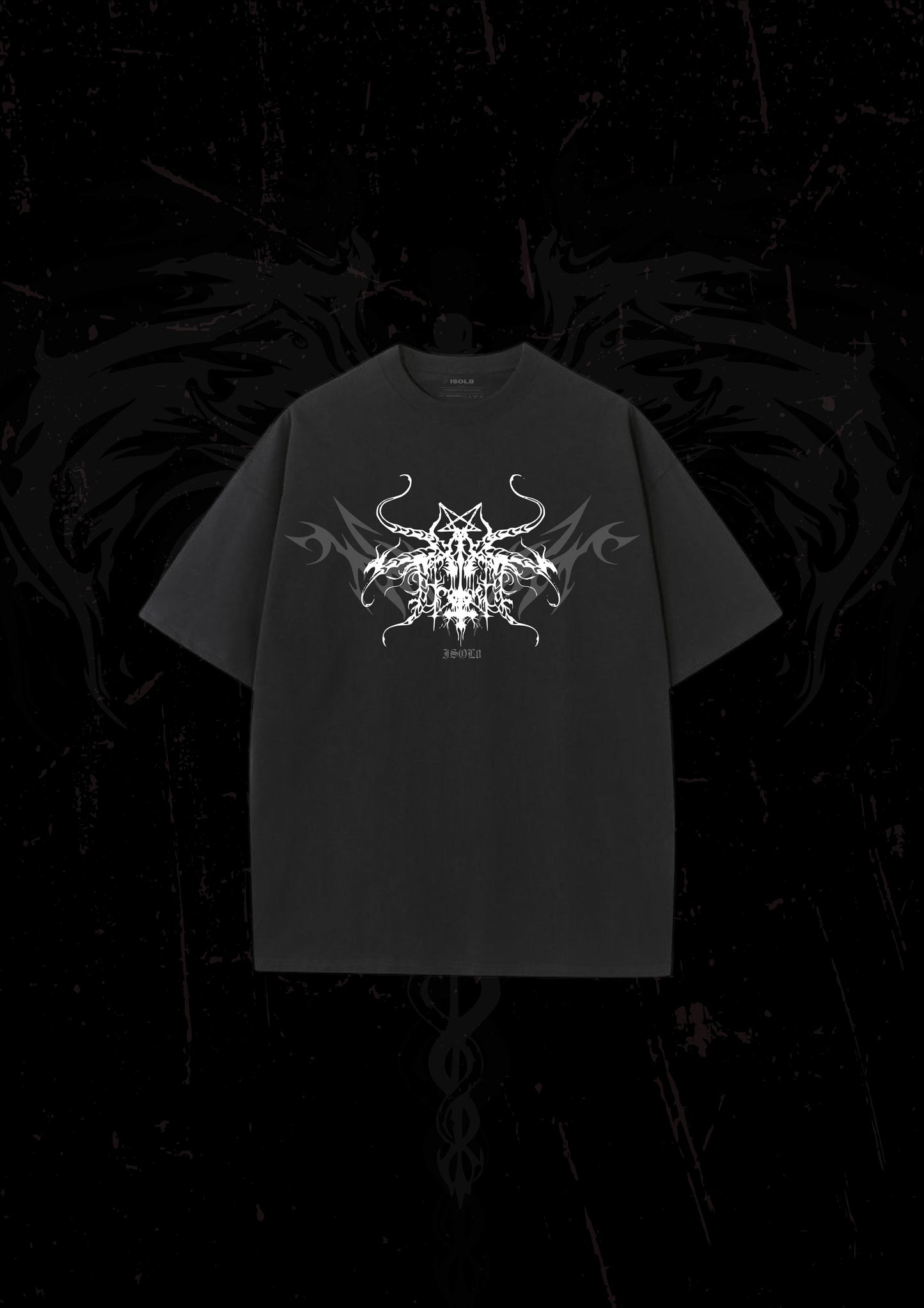 Sigil Black Oversized T-Shirt