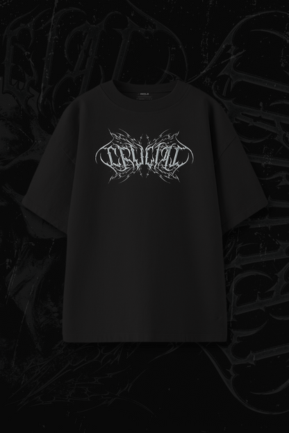 Hellbound Black Oversized T-Shirt